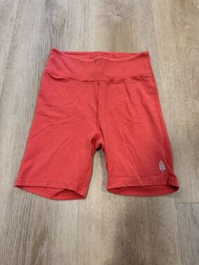 Free People FP Movement Coral Cotton Biker Shorts